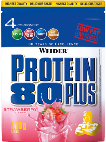 Weider Protein 80 Plus 500g Beutel (49,80€/Kg) Aktion