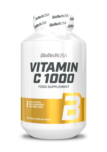 Vitamin C 1000 Rose Hips Bioflavonoids 100 Tabletten (55,50€/Kg)