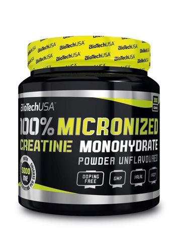 BioTech USA 100% Creatine Monohydrate 300g Dose (32,97€/Kg)