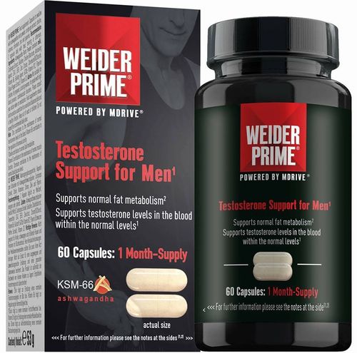 Weider Testosterone Support for Men 60 Kapseln (469,81€/Kg)