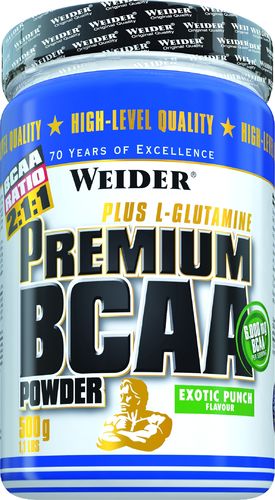 Weider Premium BCAA Powder 500g Dose (59,20€/Kg)