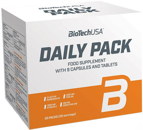 BioTech USA Daily Pack 30 Portionsbeutel Vitamine (64,18€/Kg) Aktion